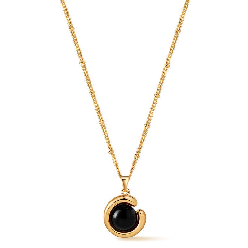 18K Gold Marrard Color Retro Necklace - Shuling Jewelry
