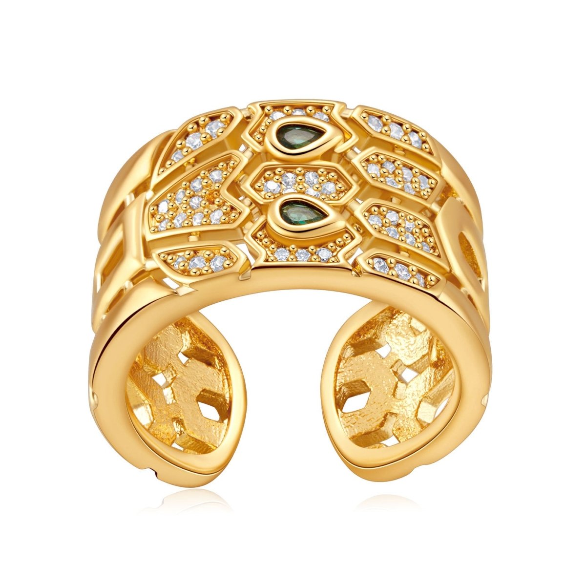 High quality exquisite zircon rings - Shuling Jewelry