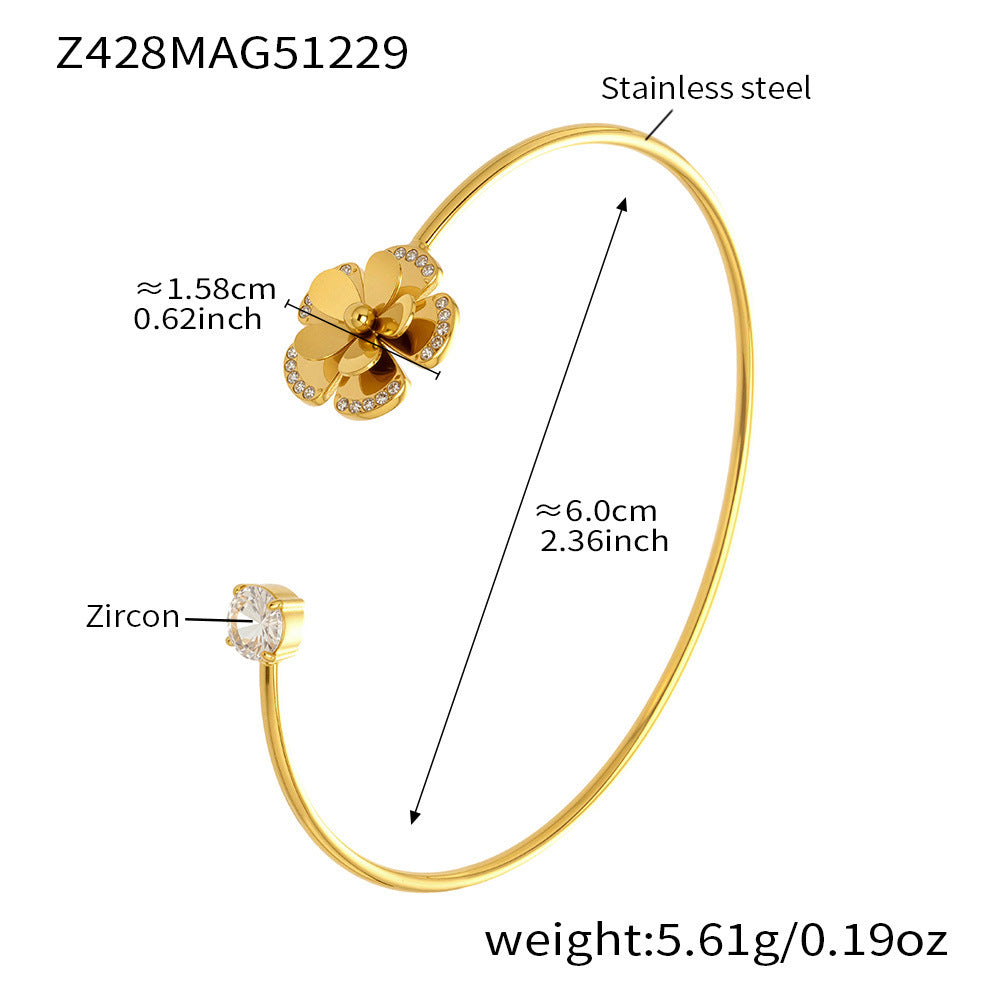 Collection de bracelets Butterfly & Clover en or