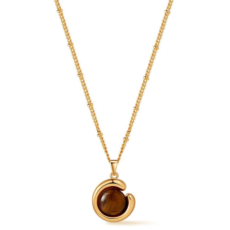 18K Gold Marrard Color Retro Necklace - Shuling Jewelry
