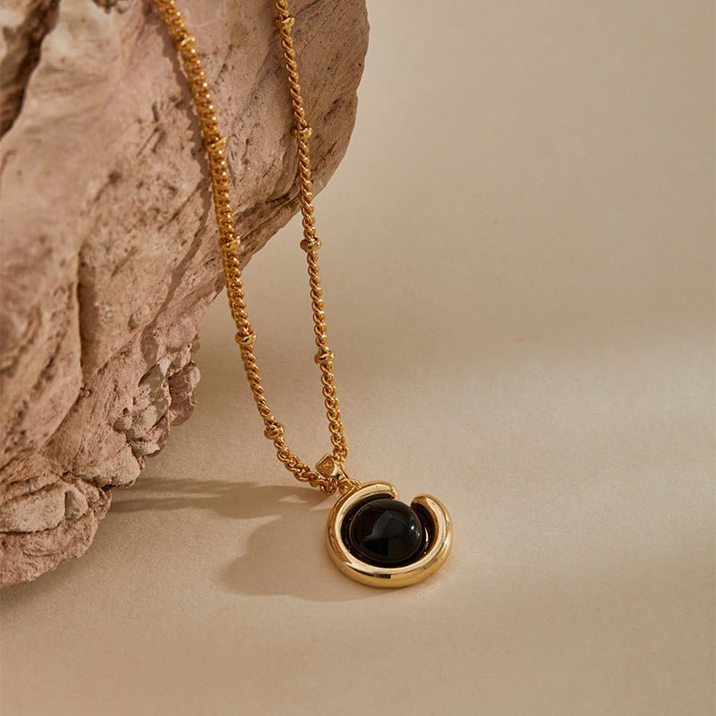 18K Gold Marrard Color Retro Necklace - Shuling Jewelry