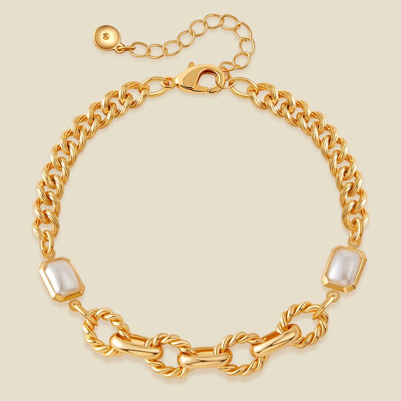 18K Gold Handmade Pearl Bracelets - Shuling Jewelry