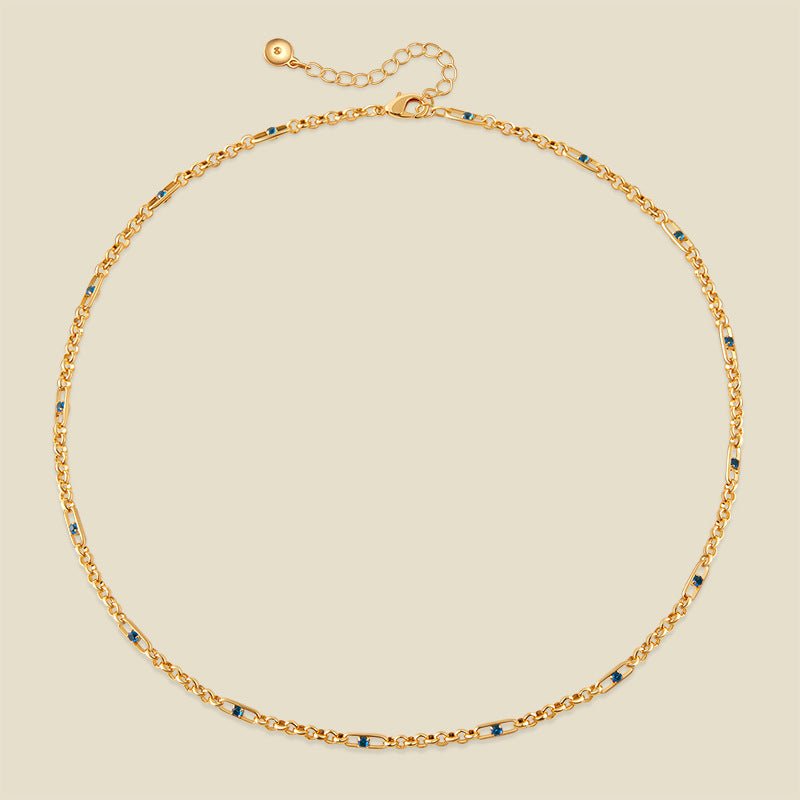 18K Gold Collarbone Necklace - Shuling Jewelry