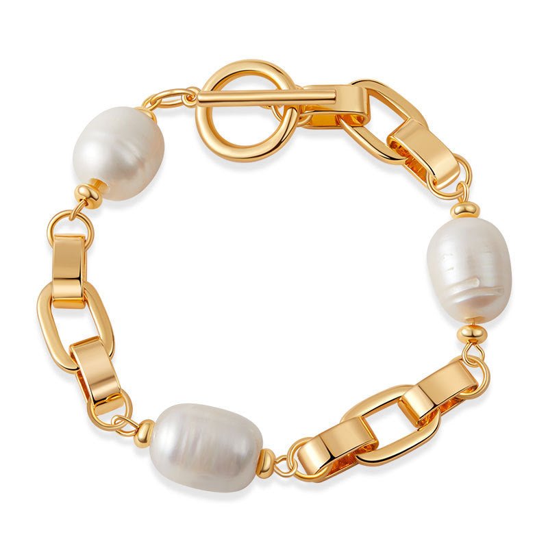 18K Gold Handmade Pearl Bracelets - Shuling Jewelry