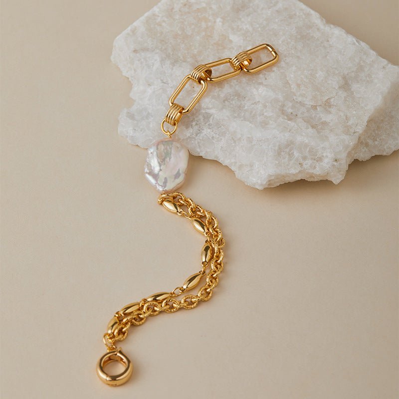 18K Gold Handmade Pearl Bracelets - Shuling Jewelry