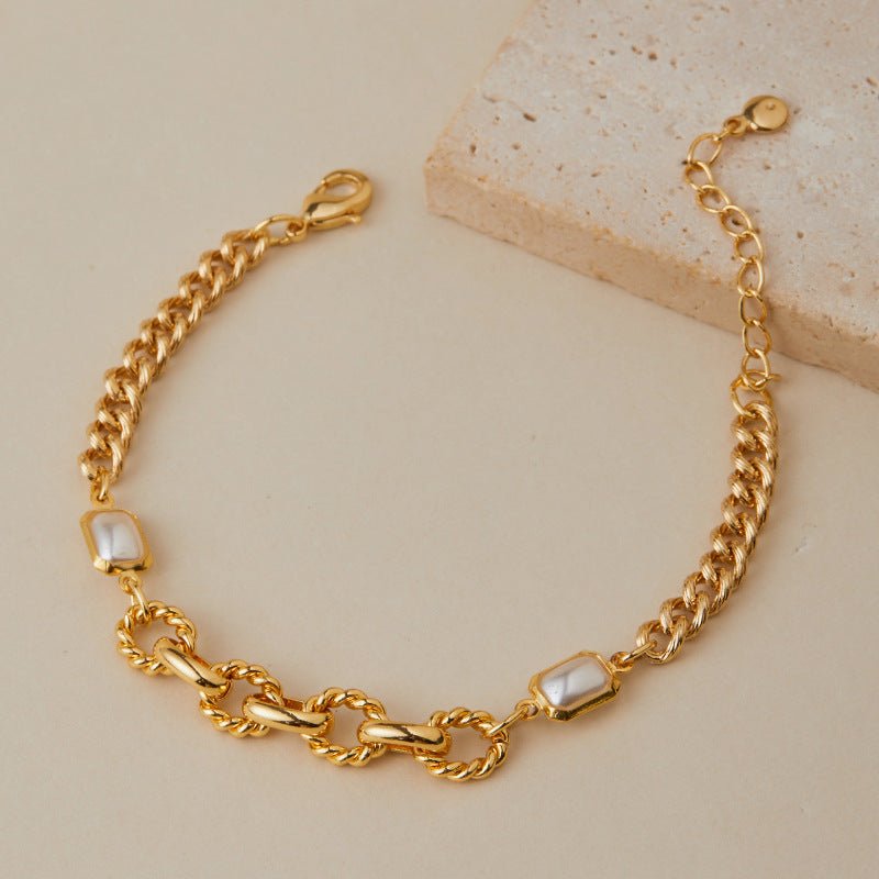 18K Gold Handmade Pearl Bracelets - Shuling Jewelry