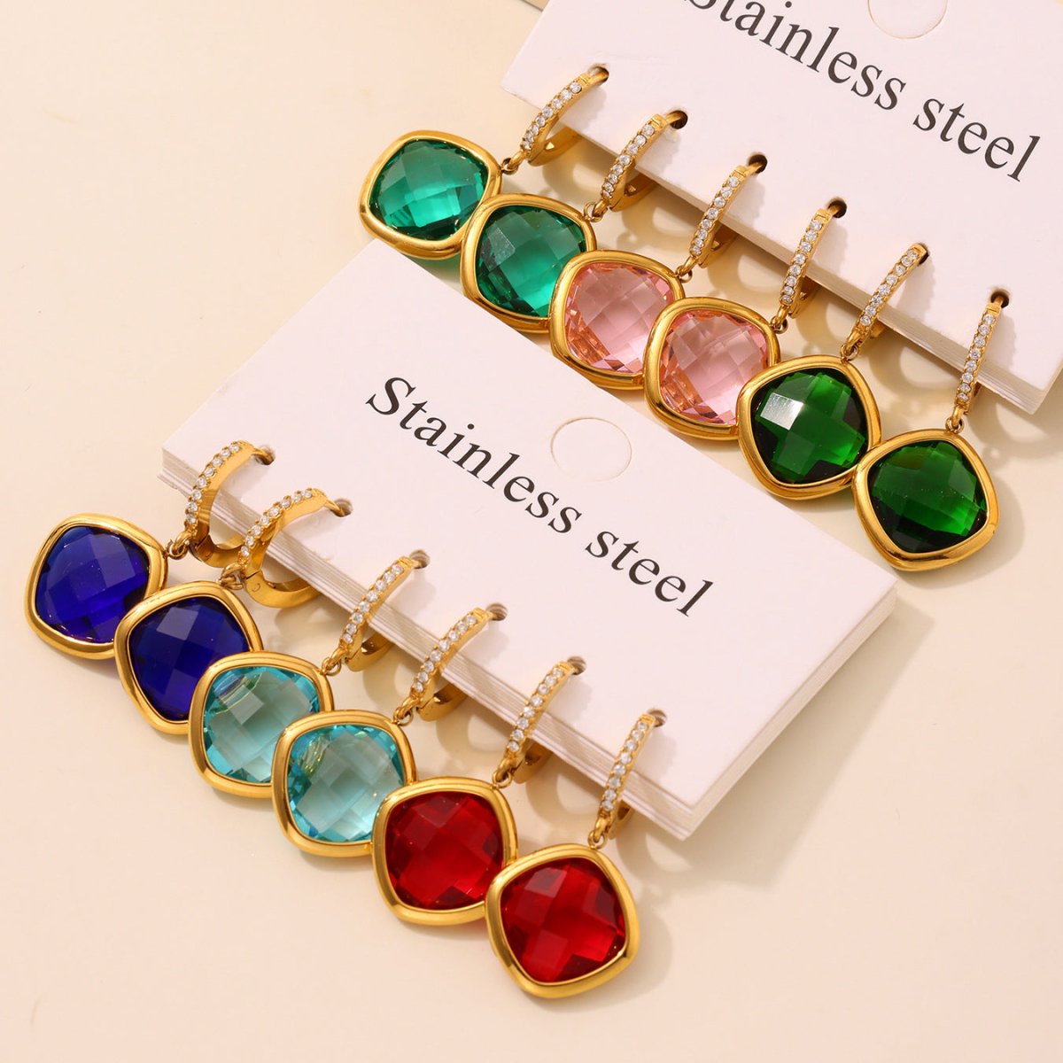 Sparkling Glass Rhinestone Fine Jewelry - Shuling Jewelry