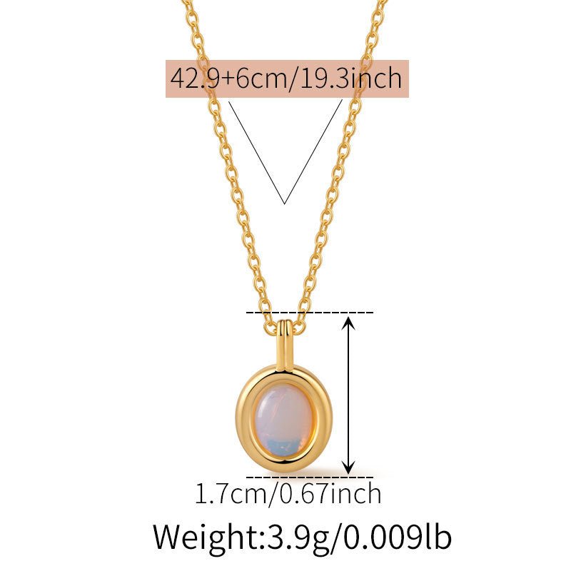 18K Gold Niche Tiger's Eye Necklace - Shuling Jewelry