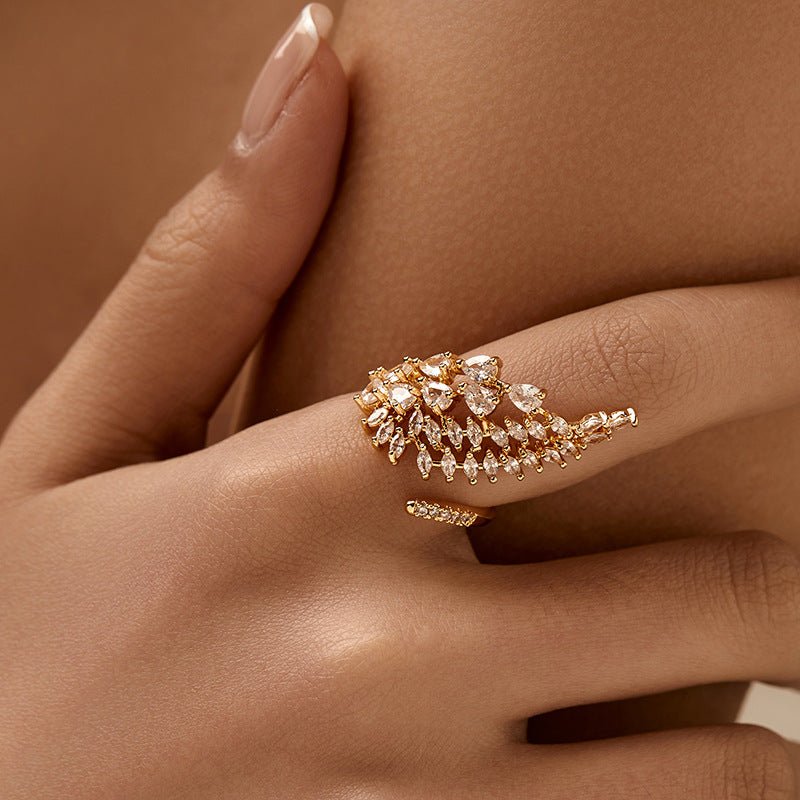 High quality exquisite zircon rings - Shuling Jewelry