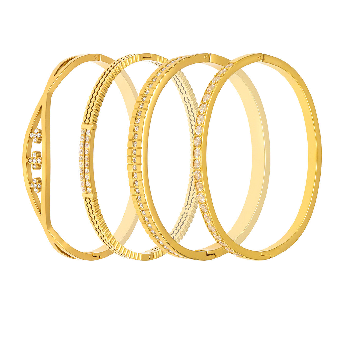 Bracelet en cristal de diamant étincelant 