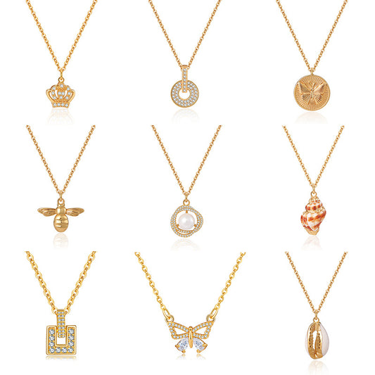 Nature and Symbolic Pendant Necklace Collection