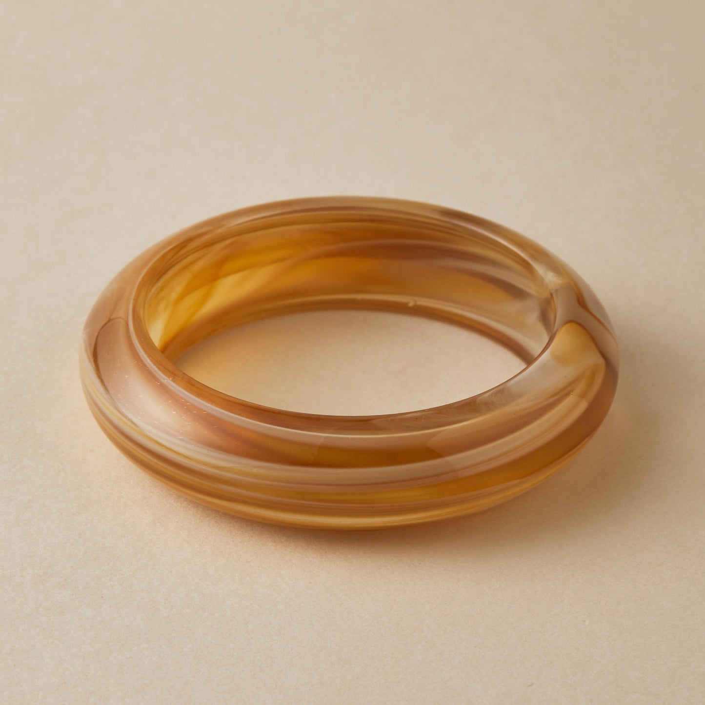Irregular Resin Chunky Bangles Collection