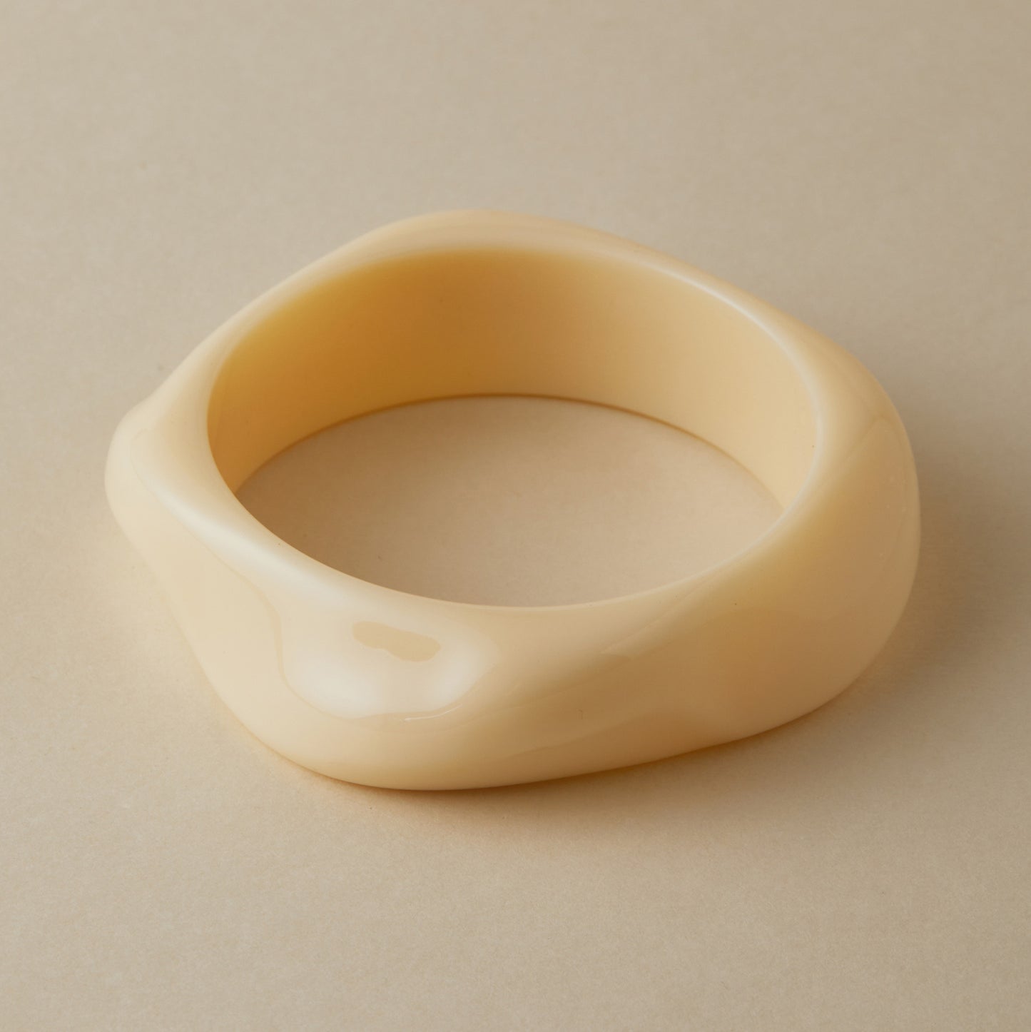 Irregular Resin Chunky Bangles Collection