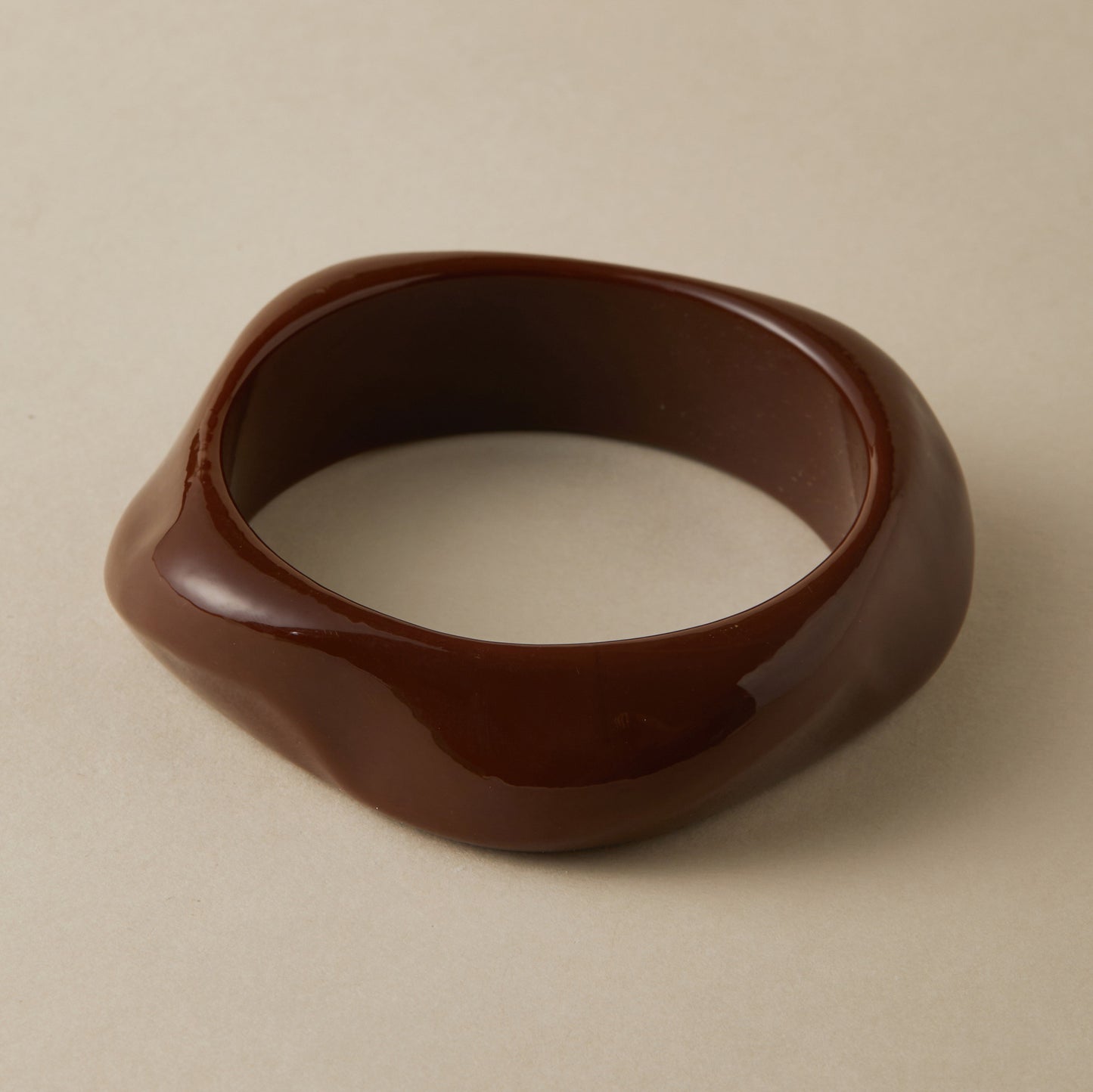 Irregular Resin Chunky Bangles Collection