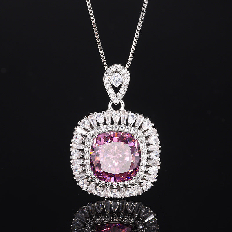 Royal Oval Halo Vibrant Crystal Set