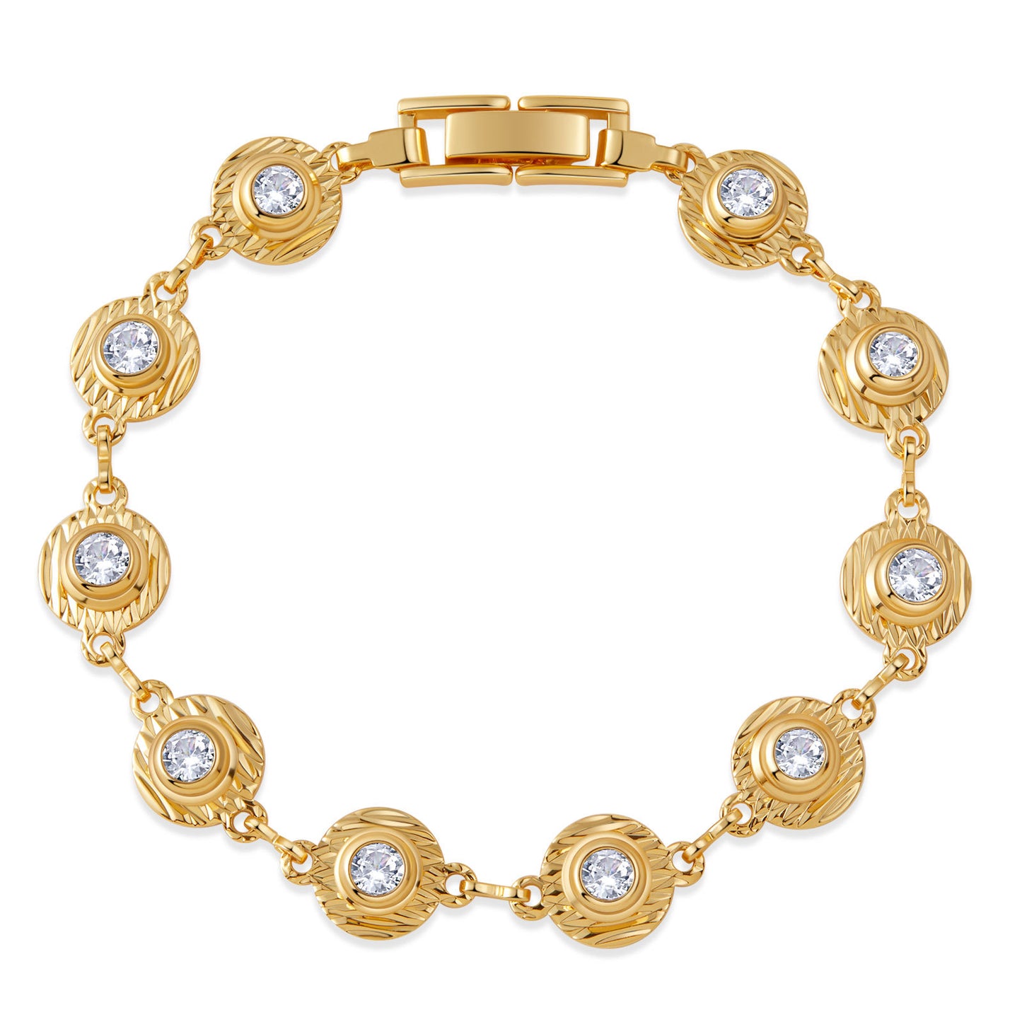 Elegant 18K Gold Bracelets Collection
