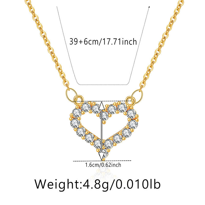 Boho Chic Gold Zircon Necklace Collection