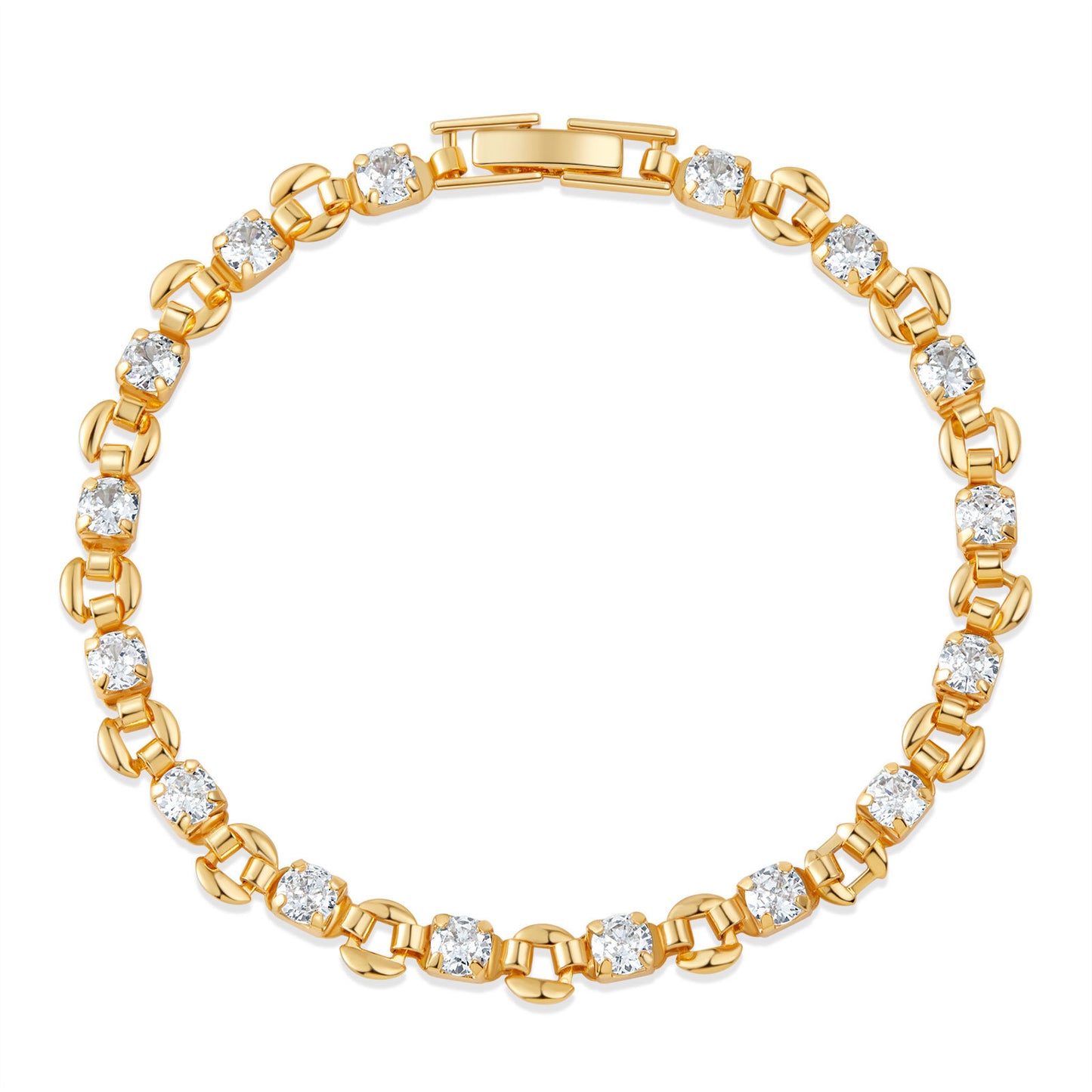 Elegant 18K Gold Bracelets Collection