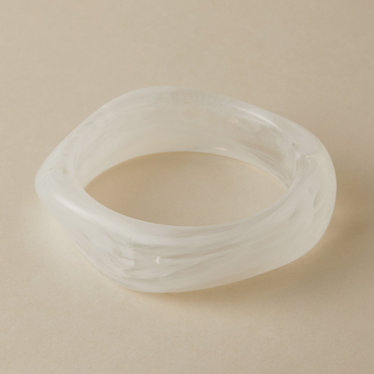 Irregular Resin Chunky Bangles Collection