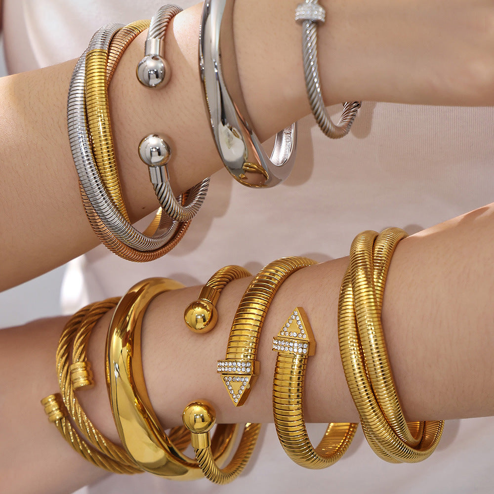 Luxurious Stackable Cuff Collection