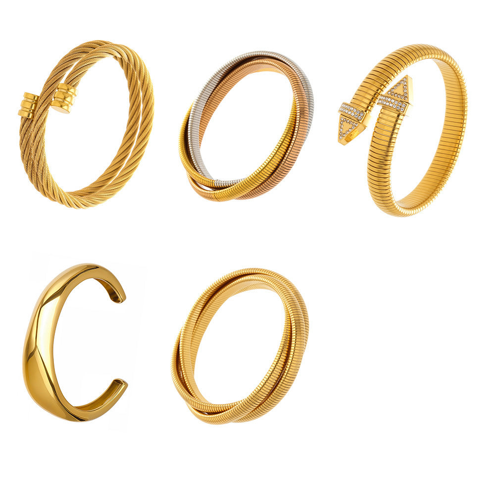 Luxurious Stackable Cuff Collection