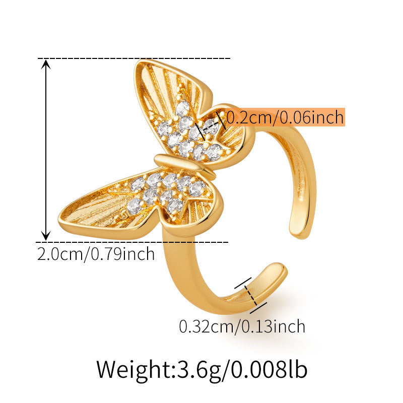 Sculptural 18K Gold Plated Rings Collection