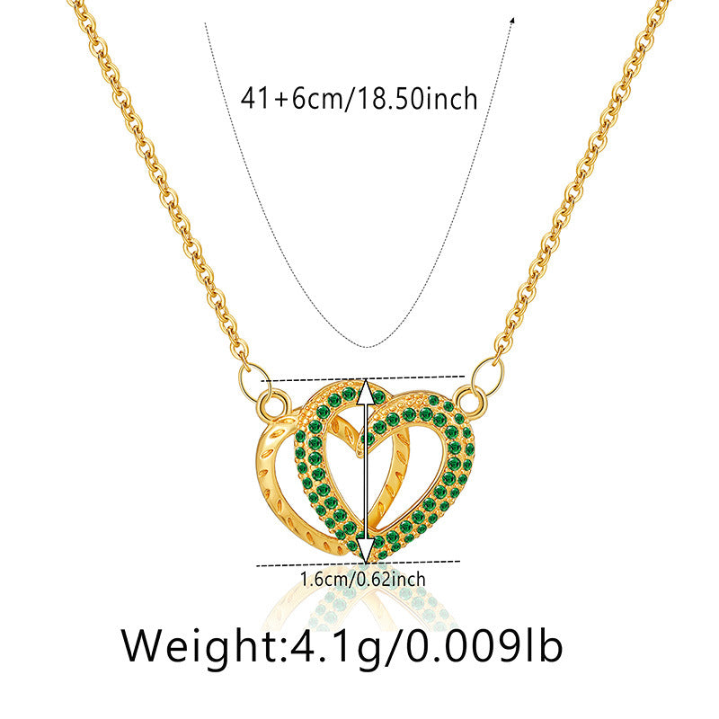 Boho Chic Gold Zircon Necklace Collection