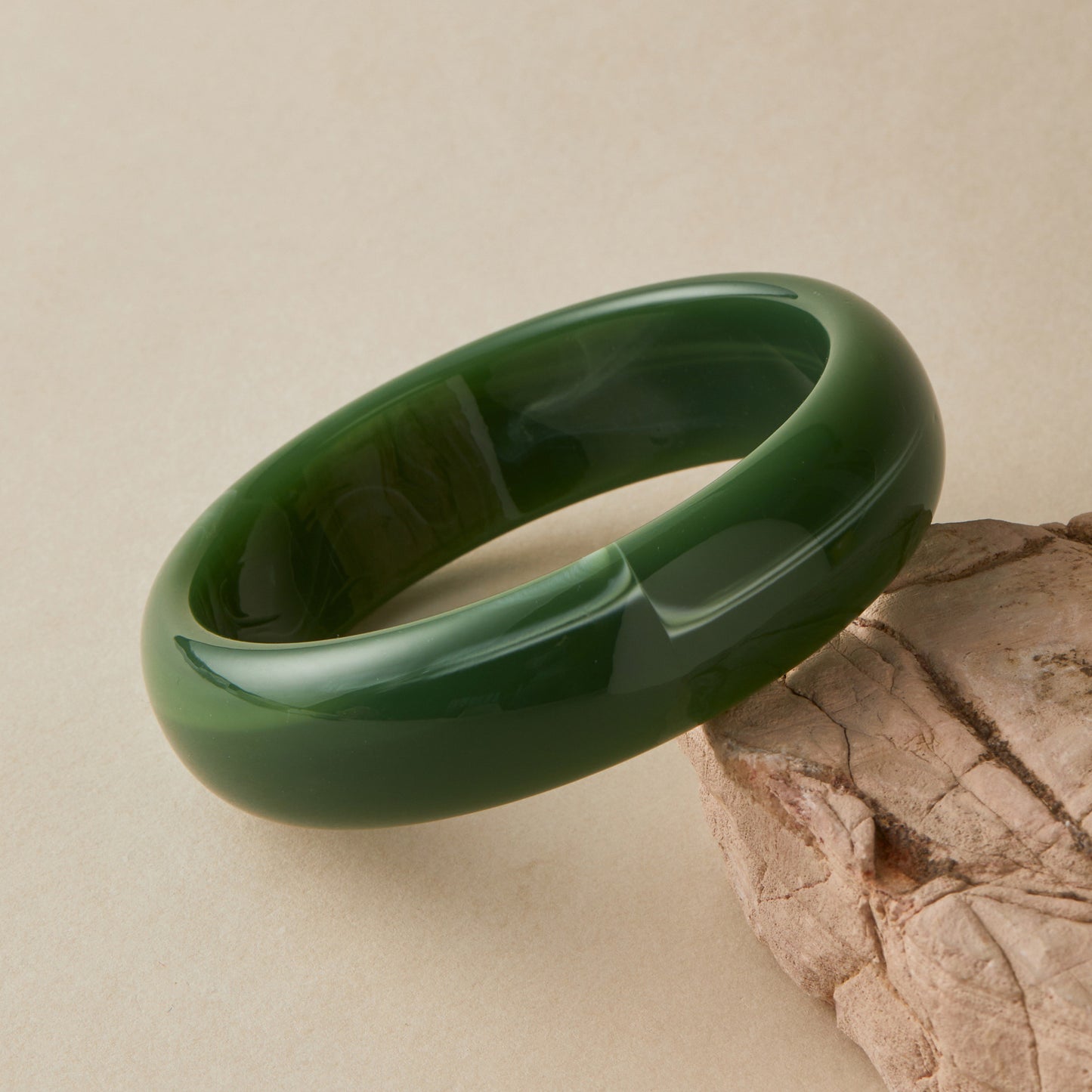 Irregular Resin Chunky Bangles Collection