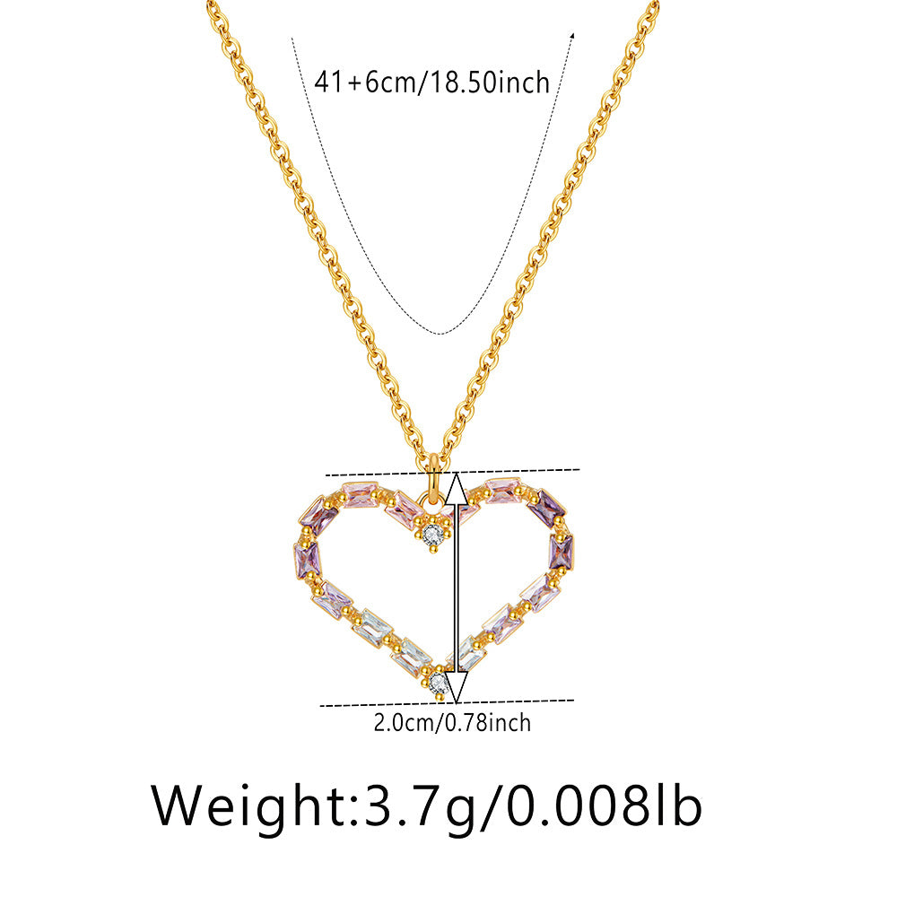 Boho Chic Gold Zircon Necklace Collection