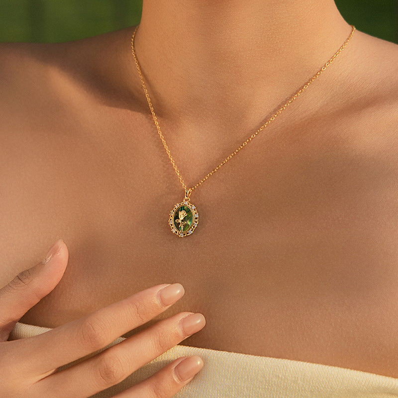 Vintage Iridescent Abalone Shell Necklaces