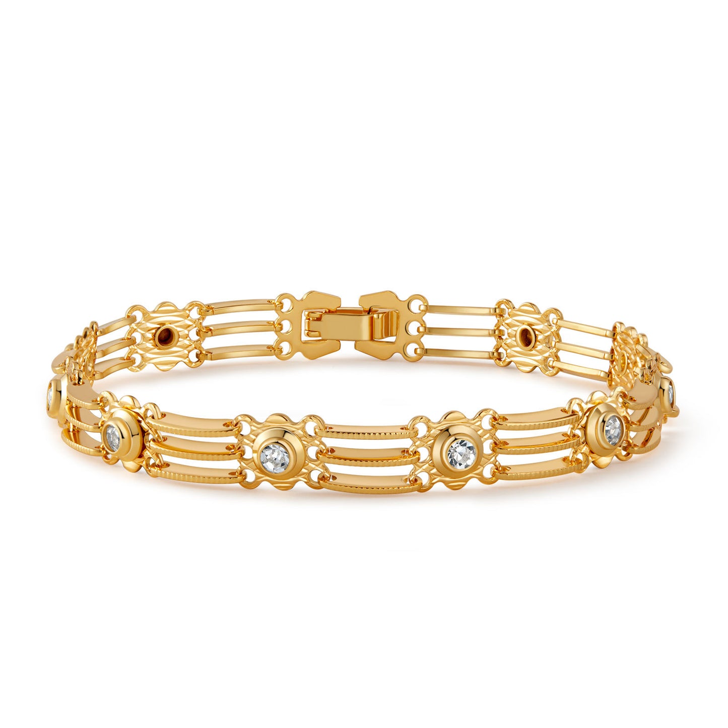 Elegant 18K Gold Bracelets Collection