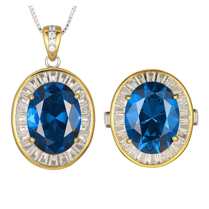 Luxury Charms and Statement Gemstones Jewelry Sets