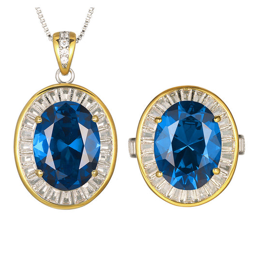 Luxury Charms and Statement Gemstones Jewelry Sets