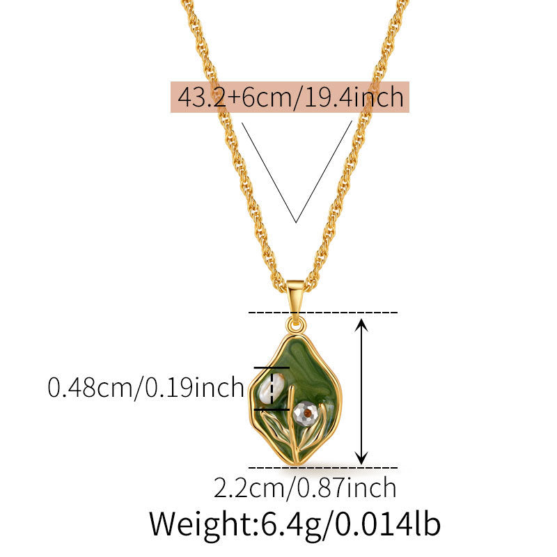 Verzauberte Emaille: Vintage-Blumen- und Meeresschätze 