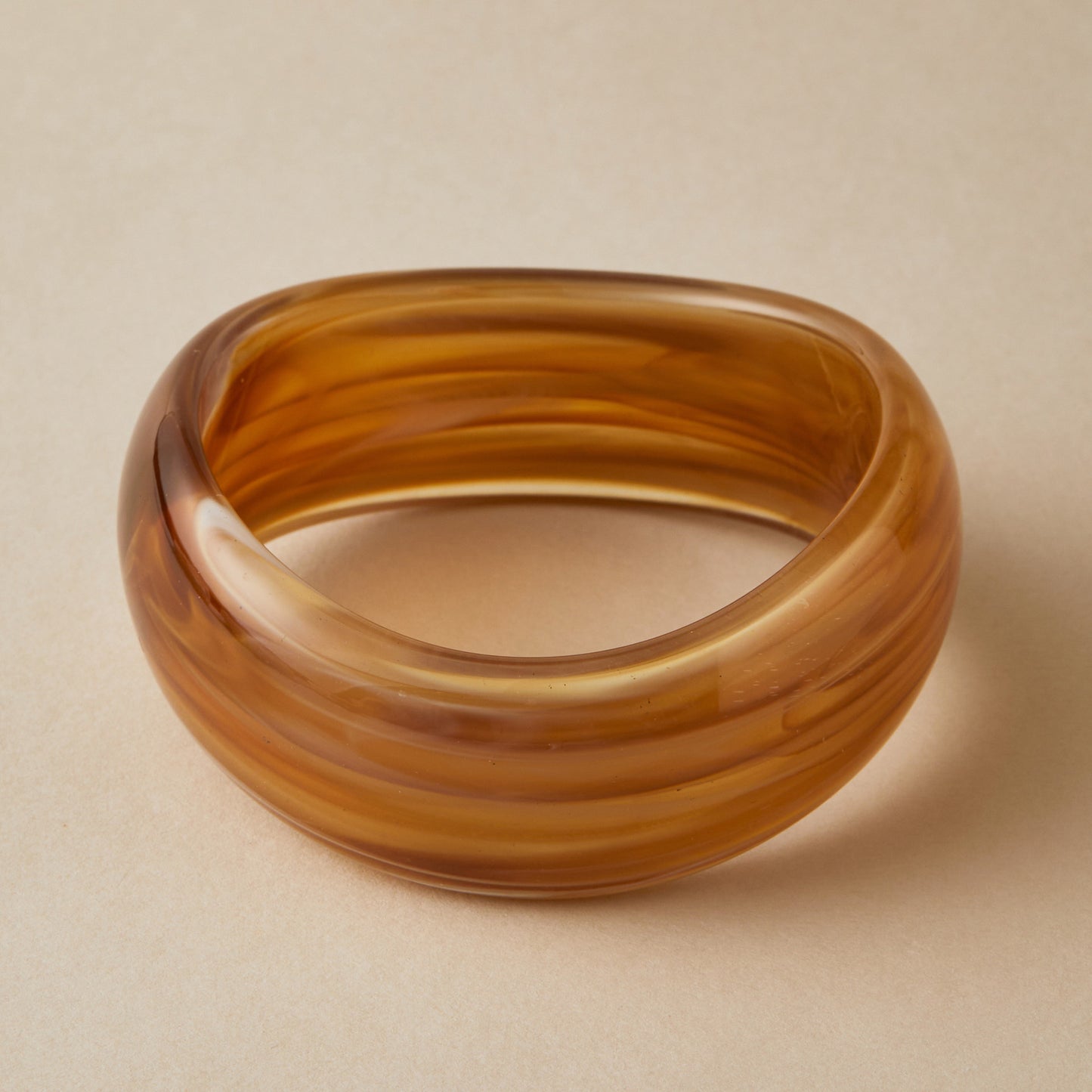 Irregular Resin Chunky Bangles Collection