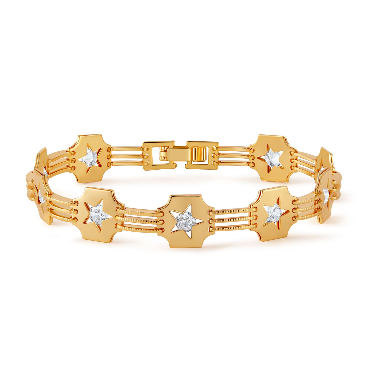 Elegant 18K Gold Bracelets Collection