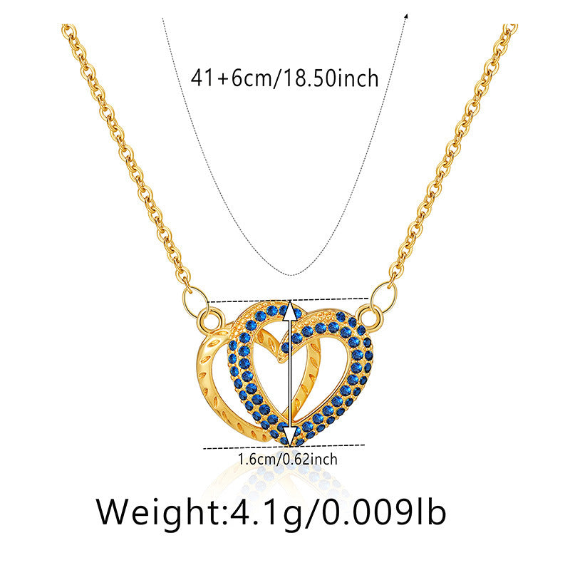 Boho Chic Gold Zircon Necklace Collection