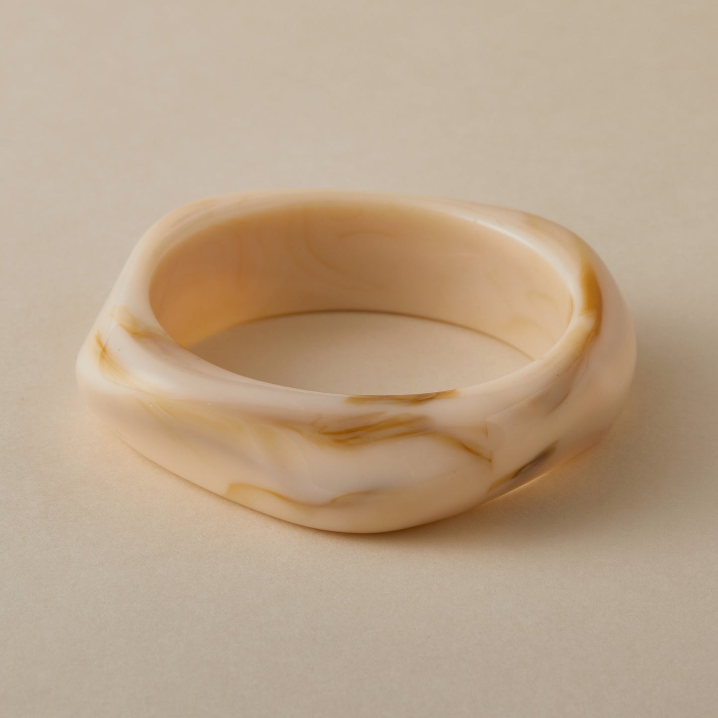 Irregular Resin Chunky Bangles Collection