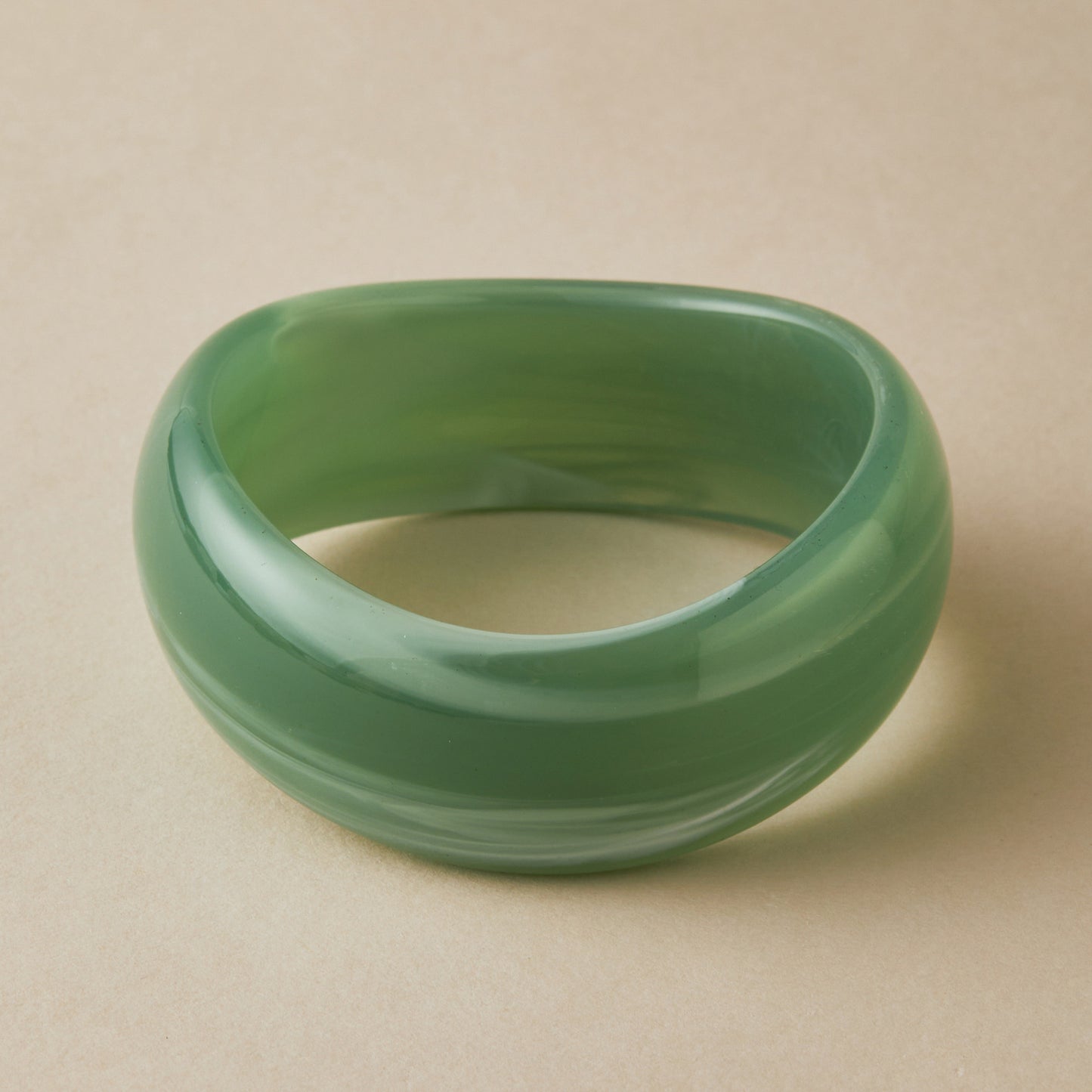 Irregular Resin Chunky Bangles Collection