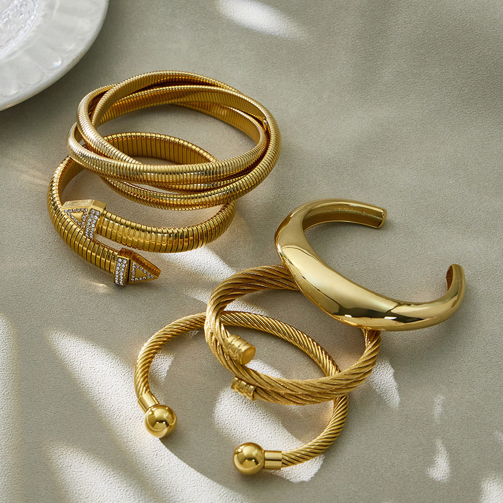 Luxurious Stackable Cuff Collection