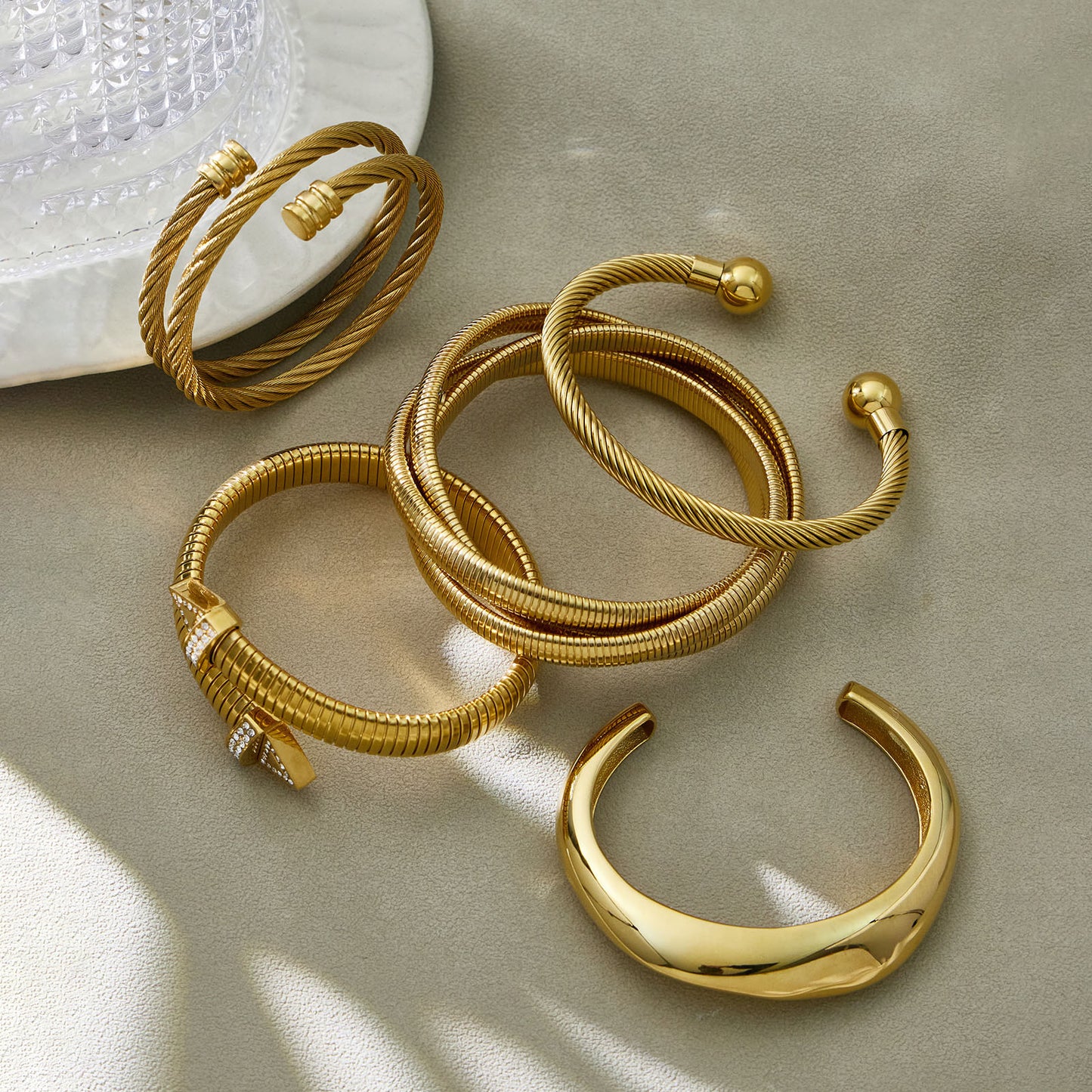 Luxurious Stackable Cuff Collection