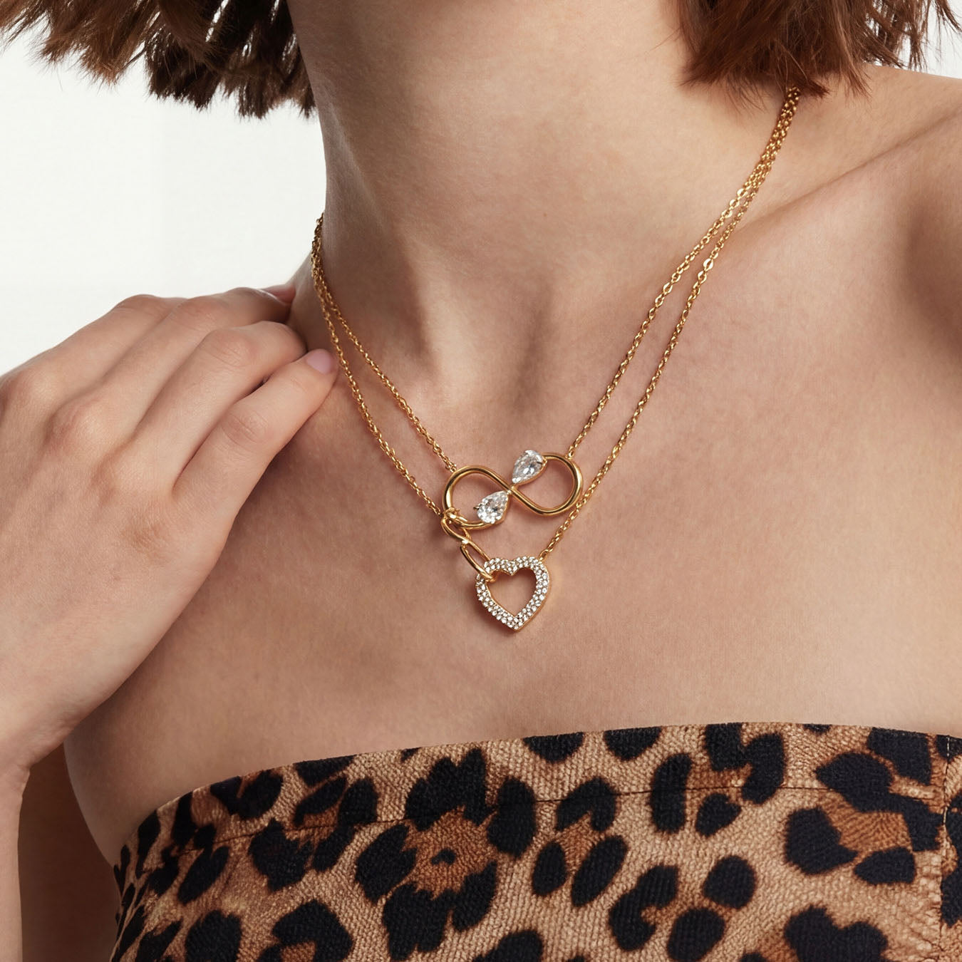 Eternal Love Infinity Heart Jewelry Set