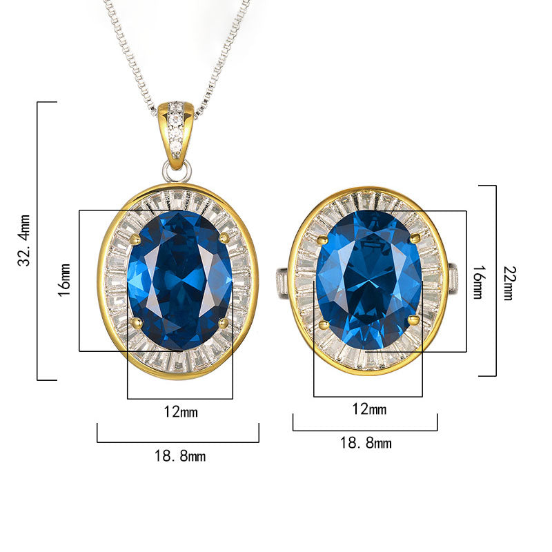 Luxury Charms and Statement Gemstones Jewelry Sets