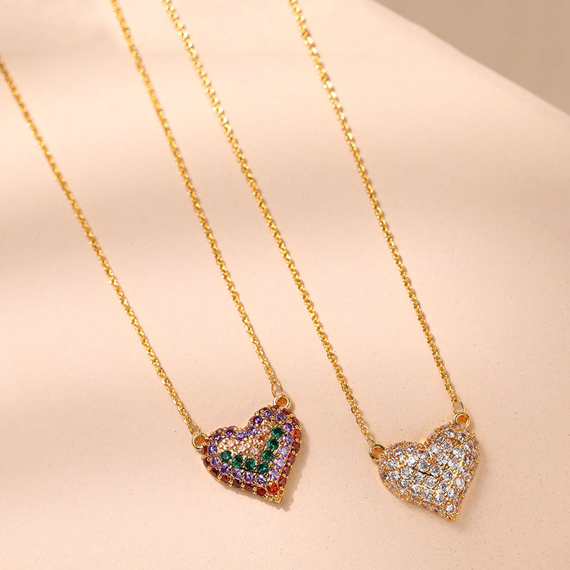 Boho Chic Gold Zircon Necklace Collection