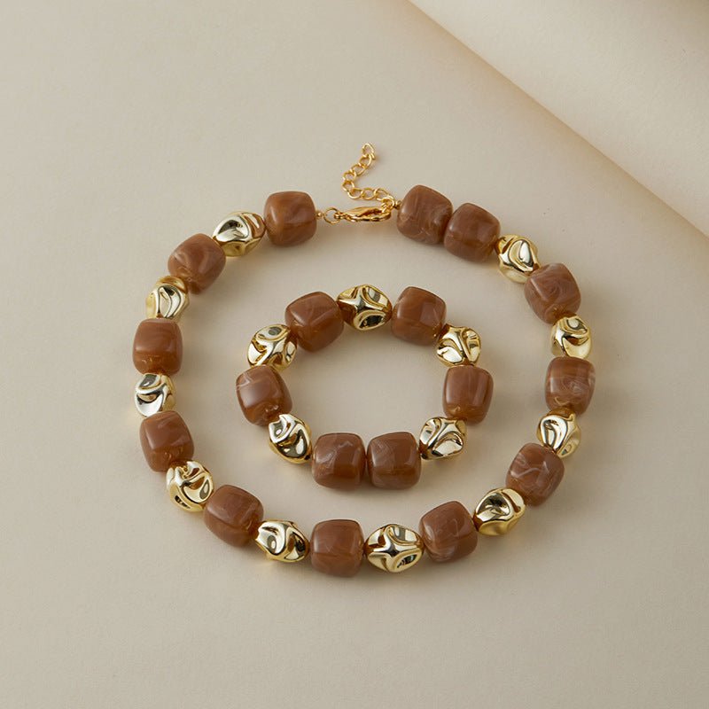 Dopamine Bead Bracelets Set - Shuling Jewelry