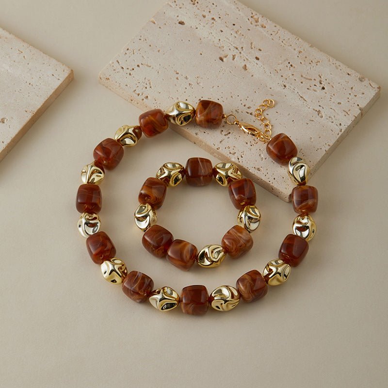 Dopamine Bead Bracelets Set - Shuling Jewelry