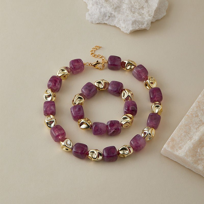 Dopamine Bead Bracelets Set - Shuling Jewelry