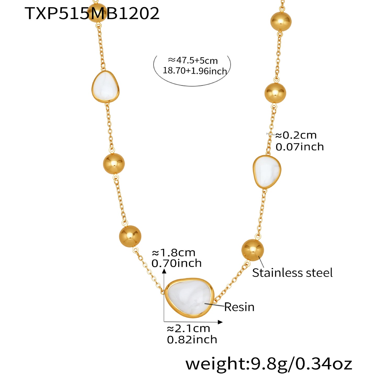 Colorful Resin Jewelry Sets