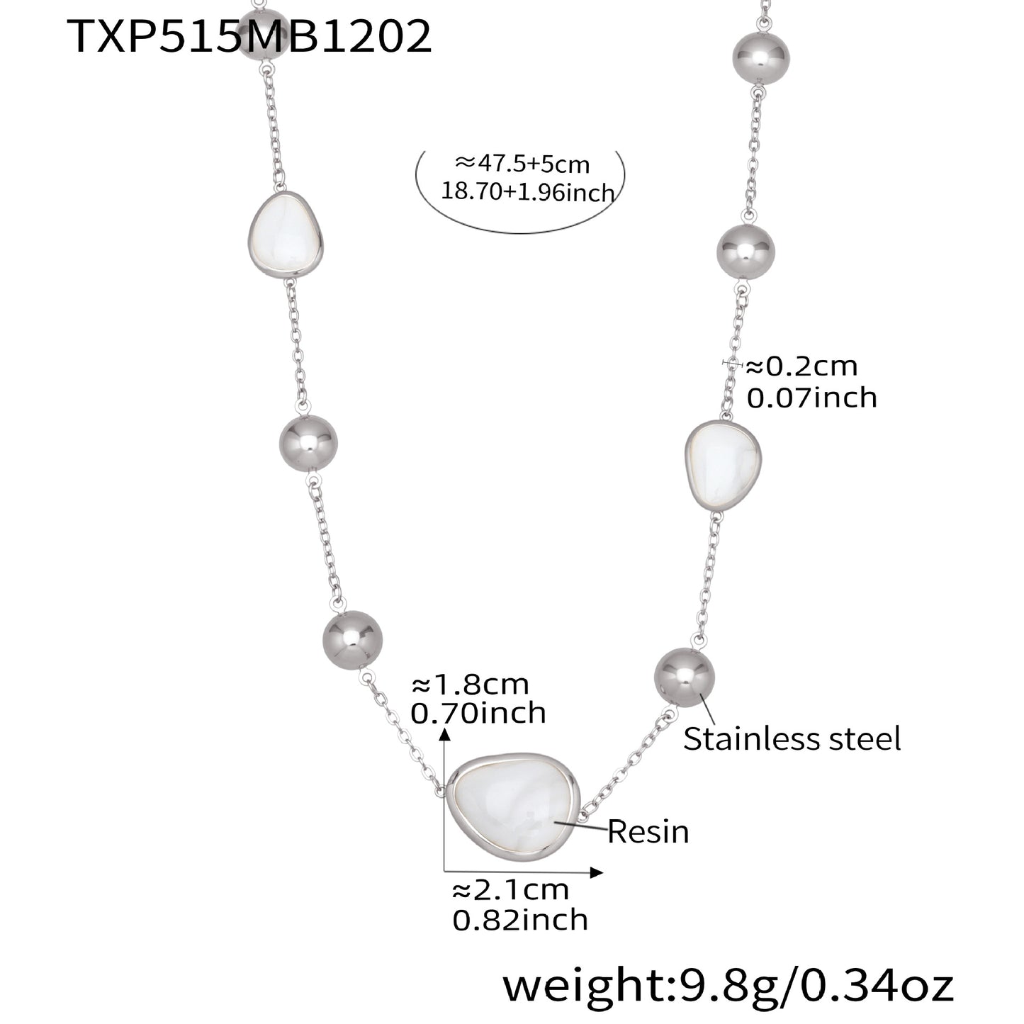 Colorful Resin Jewelry Sets